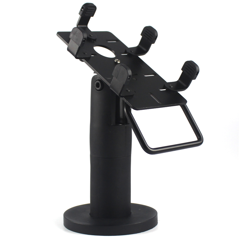 Universal adjustable swivel POS terminal stand bracket credit card machine security holder payment system base mount